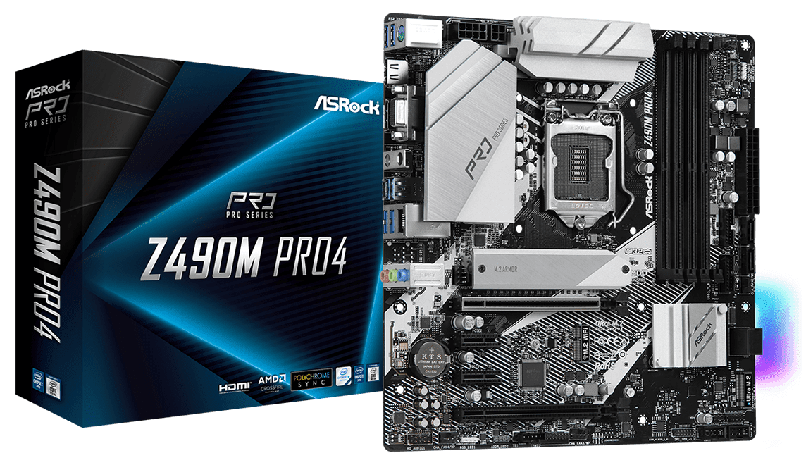 

ASRock Z490M PRO4
