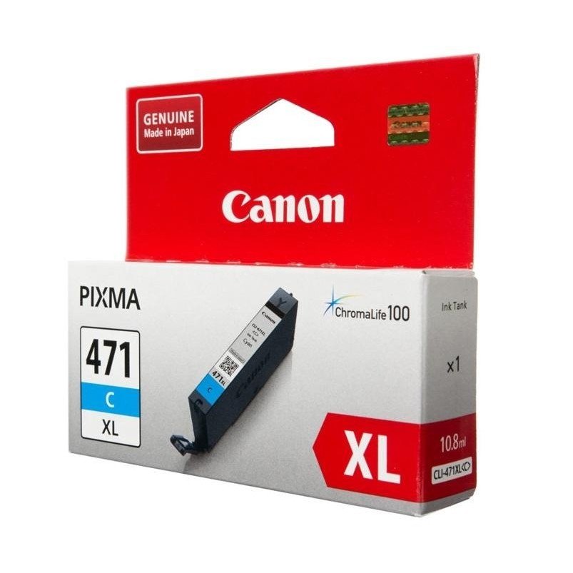 

CANON CLI-471C XL PIXMA MG5740/MG6840 Cyan (0347C001)