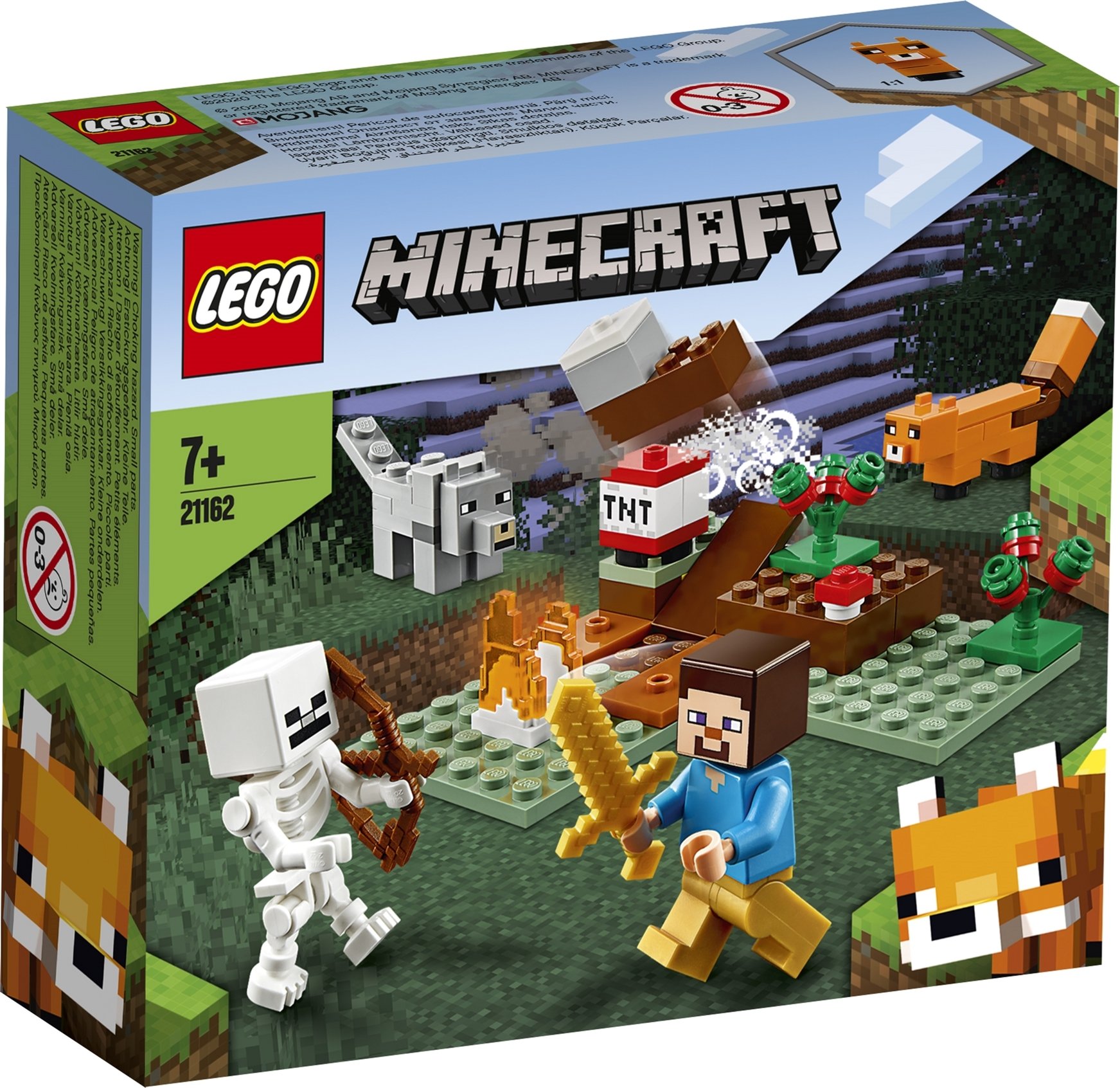 

LEGO Minecraft Приключения в тайге (21162)