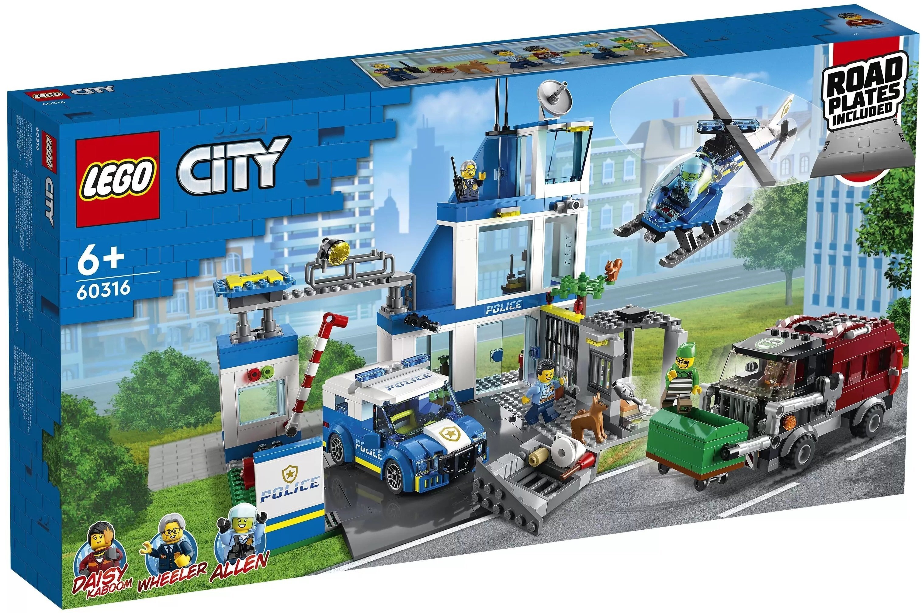 

LEGO City Полицейский участок (60316), Разноцветный