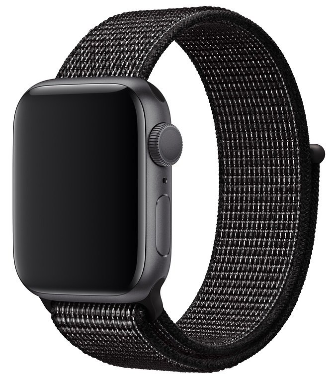 

APPLE Watch 40mm Black Nike Sport Loop (MX7Y2ZM/A), Чёрный