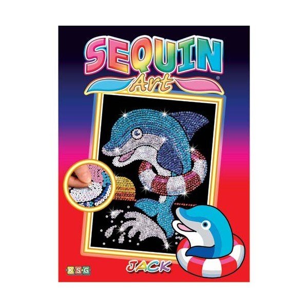 

Sequin Art RED Jack Dolphin (SA1304)