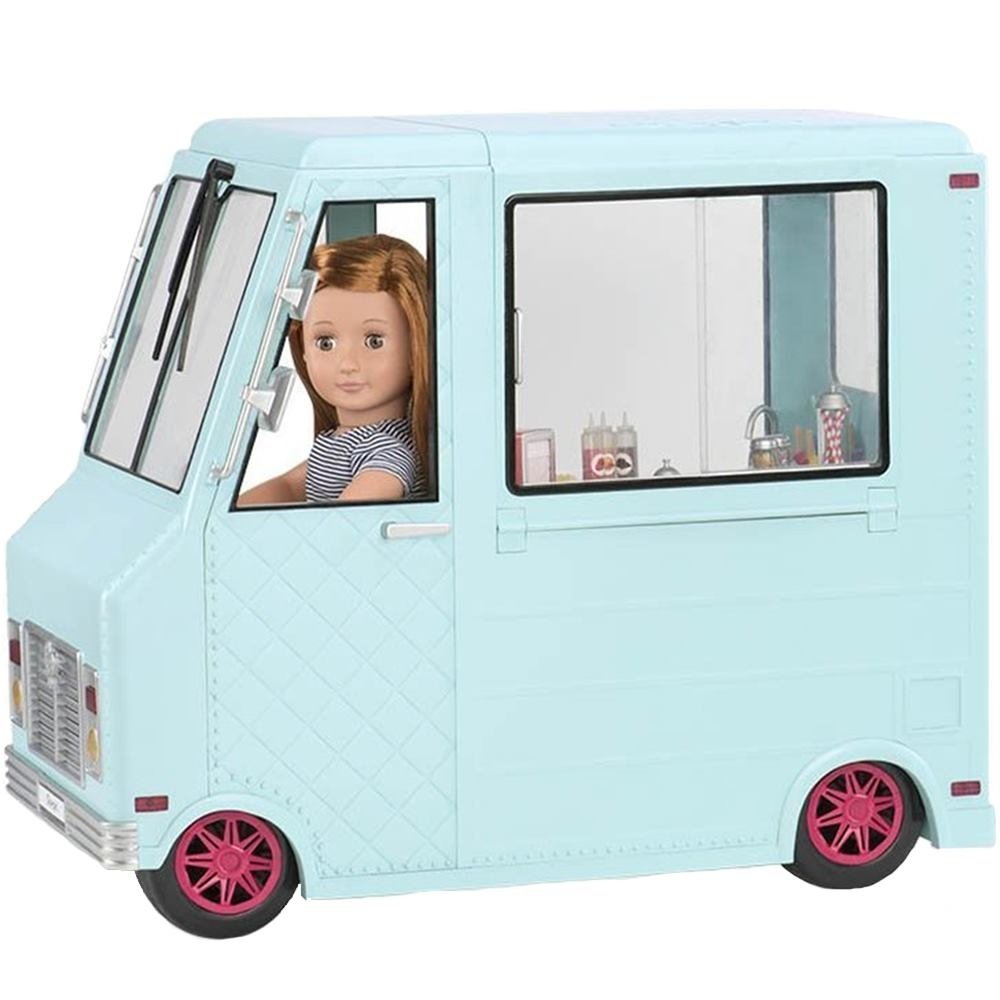 

Our Generation Фургон с мороженым и аксессуарами (BD37252Z), Голубой
