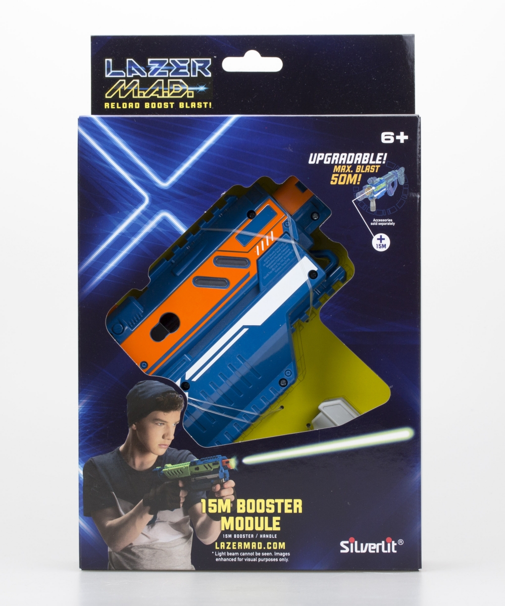 

Silverlit Lazer M.A.D. Набор Супер бластер модуль, рукоятка (LM-86850), Разноцветный