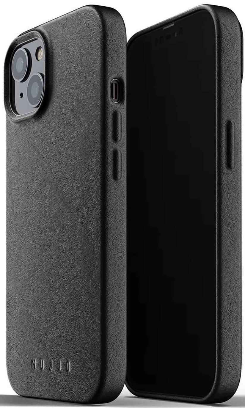 

MUJJO для iPhone 13 Full Leather Black (MUJJO-CL-021-BK), Чёрный