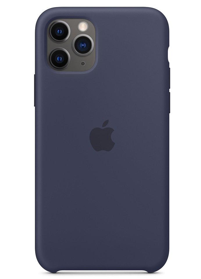 

APPLE для iPhone 11 Pro Silicone Case Midnight Blue (MWYJ2ZM/A), Синий