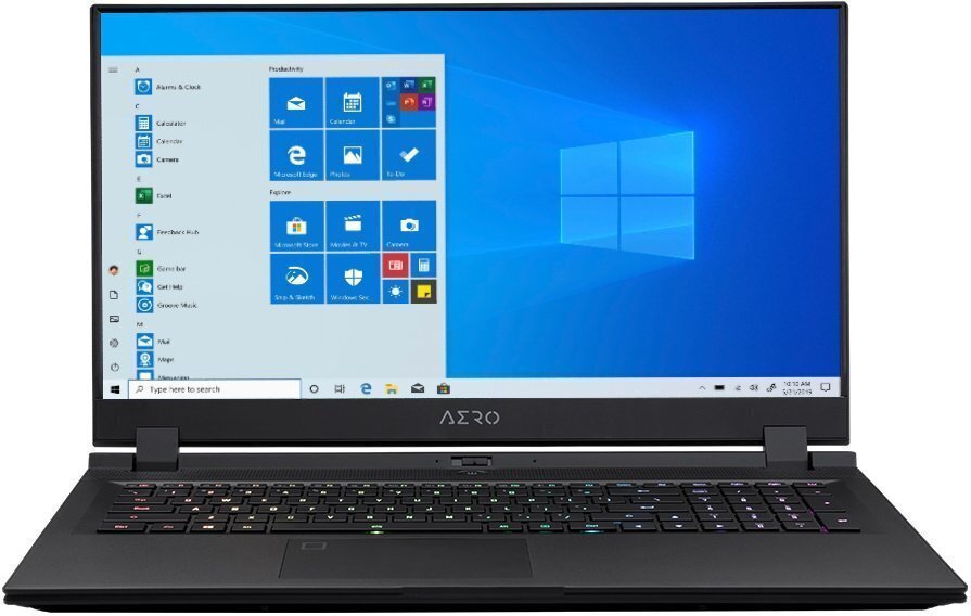 

GIGABYTE AERO YD-94RU548SP (AERO17HDR_YD-94RU548SP), Чёрный