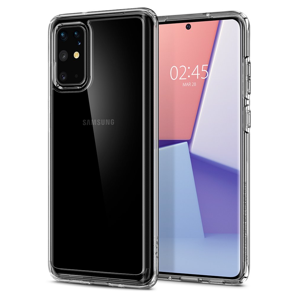 

Spigen для Galaxy S20+ Crystal Hybrid Crystal Clear (ACS00787), Прозрачный