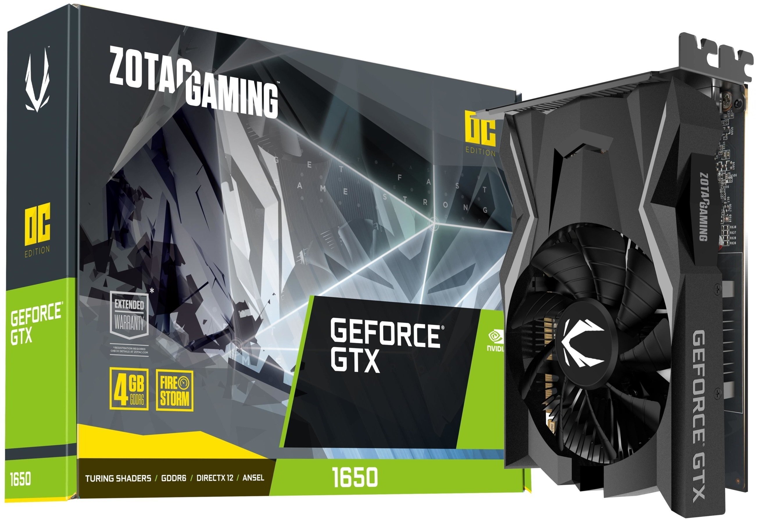 

ZOTAC GAMING GEFORCE GTX1650 OC GDDR6 (ZT-T16520F-10L)