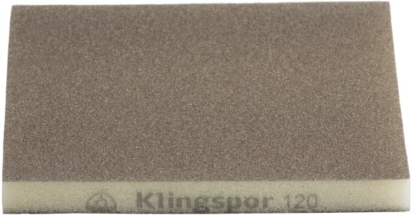 

Klingspor SW501 123X98X10, Р120, 2-сторонняя