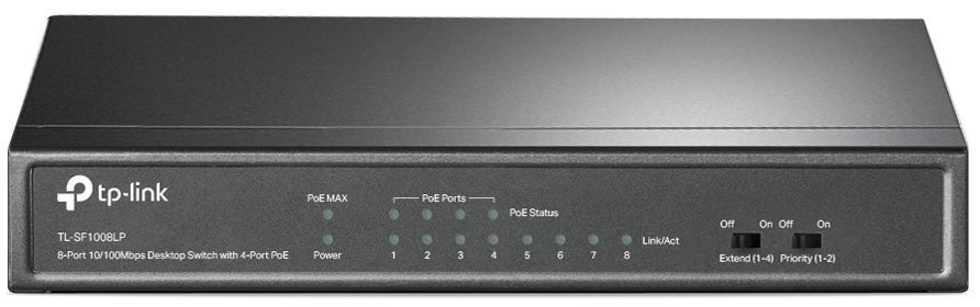

TP-LINK TL-SF1008LP, Cерый
