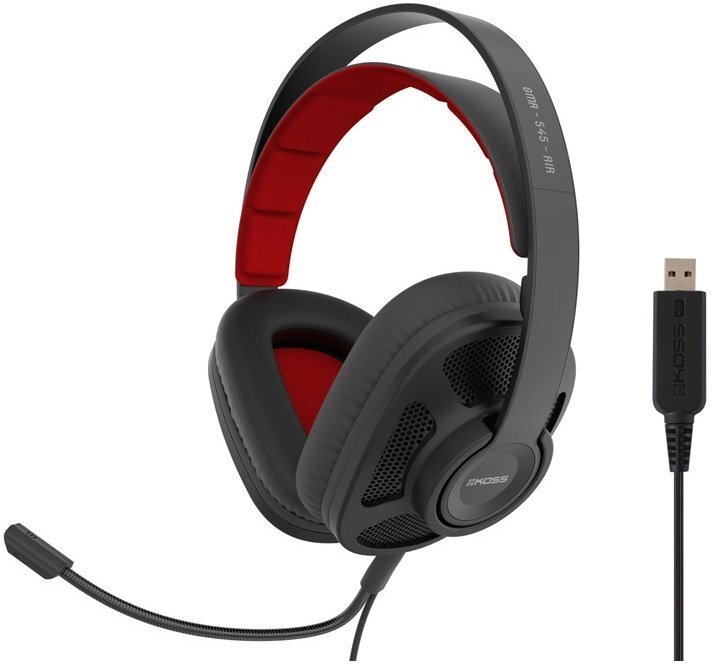 

KOSS GMR/545 AIR Over-Ear Open USB (194142.101, Чёрный