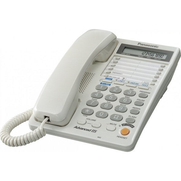 

PANASONIC KX-TS2368RUW White