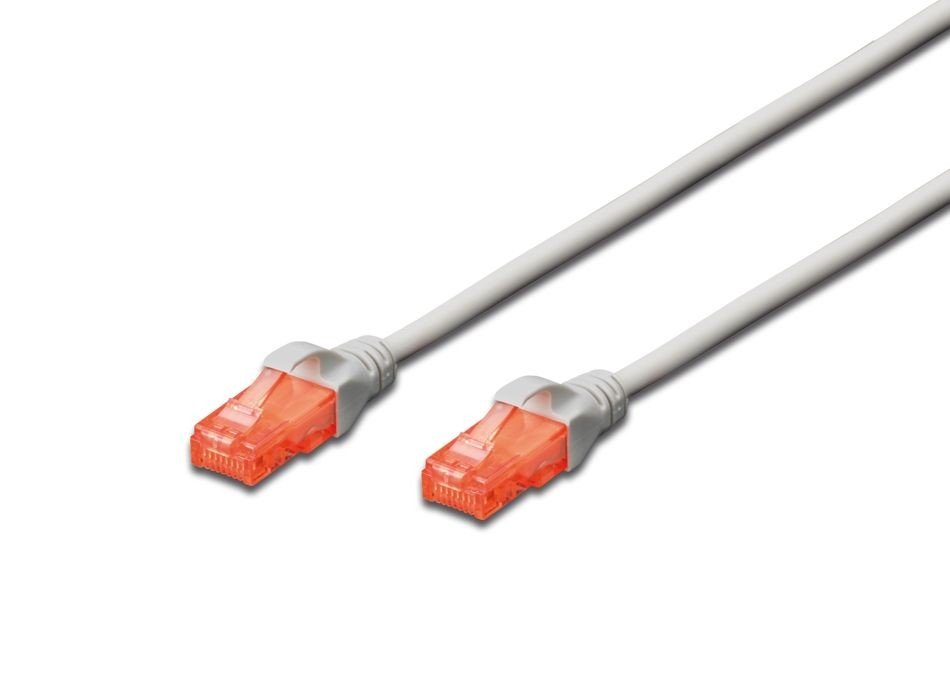 

DIGITUS CAT 6 UTP, 10м, AWG 26/7, Cu, LSZH, серый (DK-1617-100)