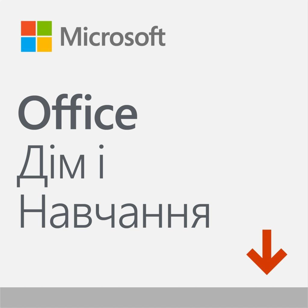 

MICROSOFT Office Home and Student 2019 Ukrainian Medialess P6 (79G-05215)