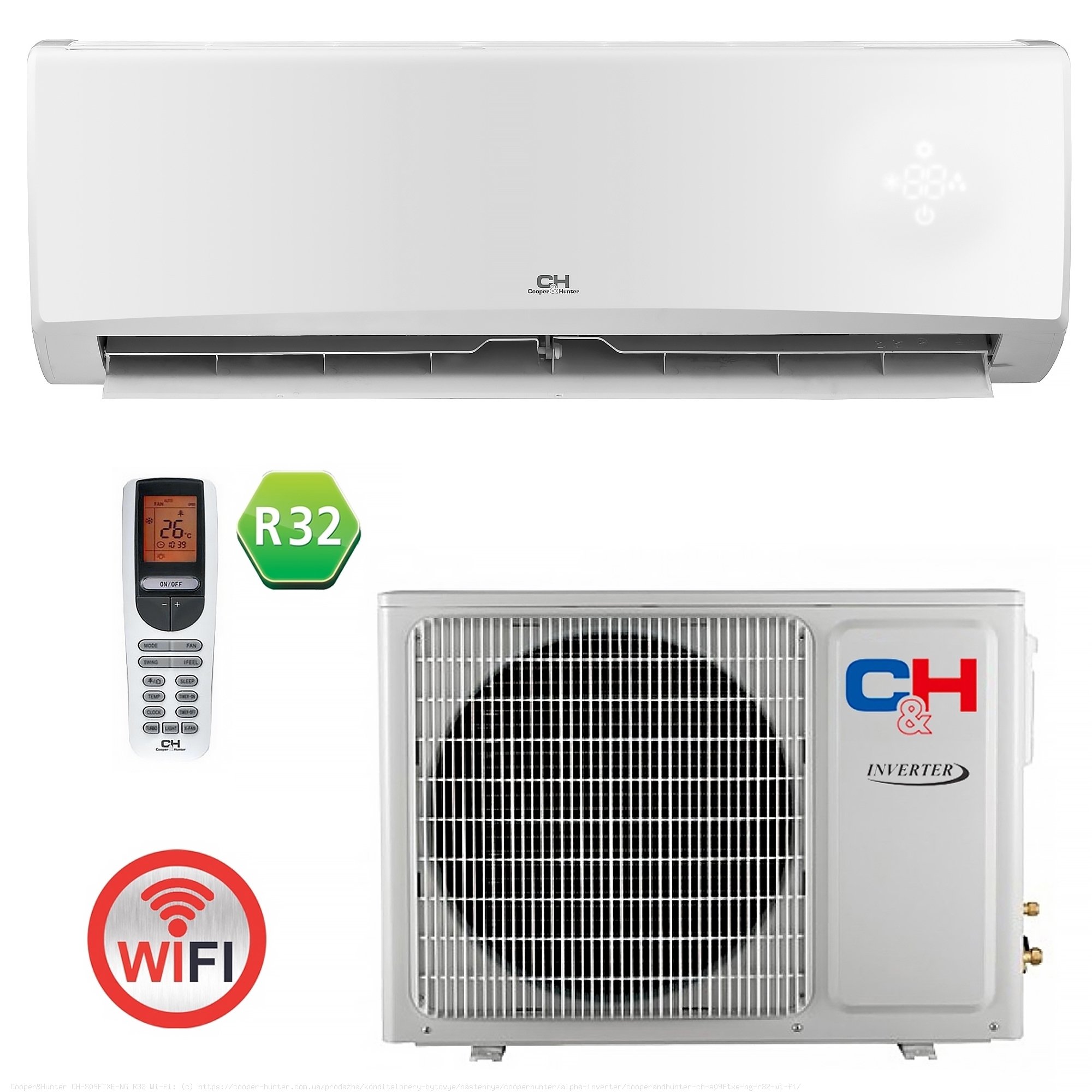 

Cooper&Hunter CH-S09FTXE-NG WiFi ALFA+WiFi