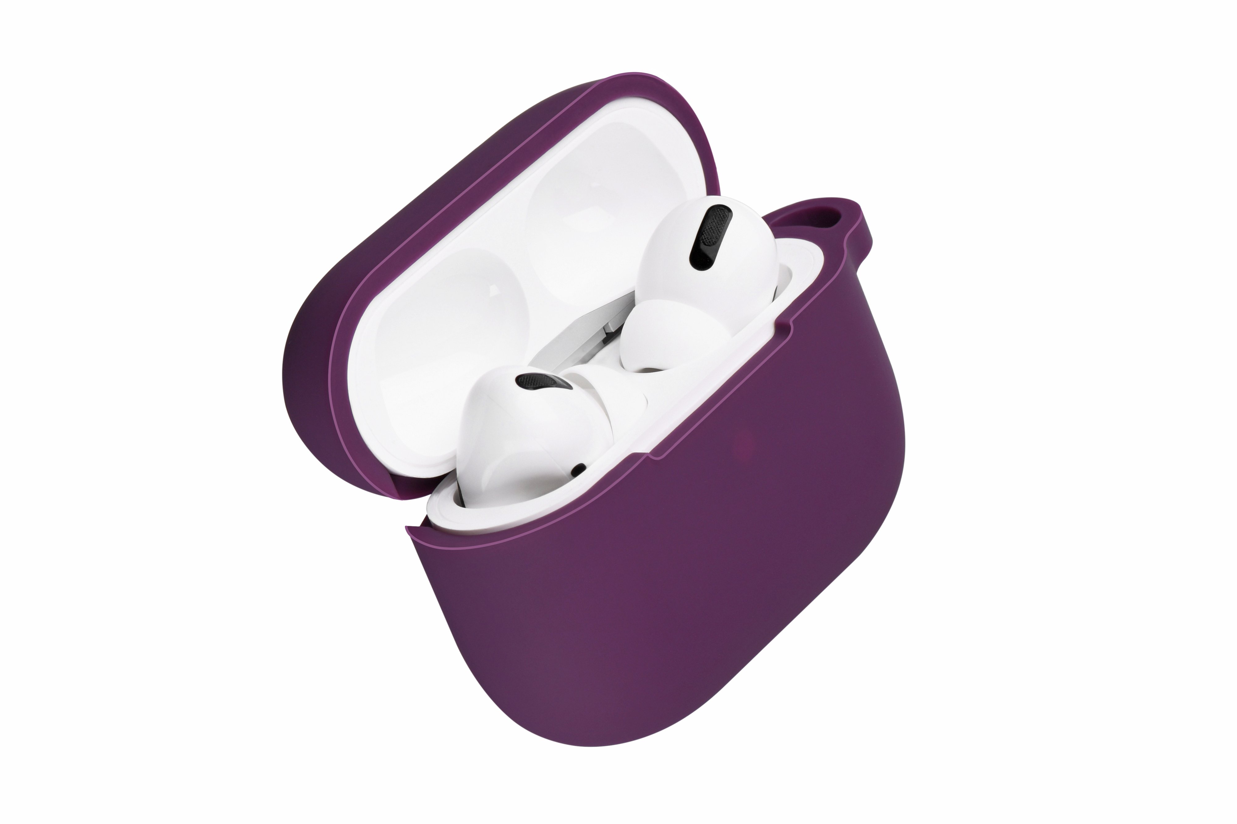 

2Е для Apple AirPods Pro Pure Color Silicone (2.5mm) Marsala (2E-PODSPR-IBPCS-2.5-M), Фиолетовый