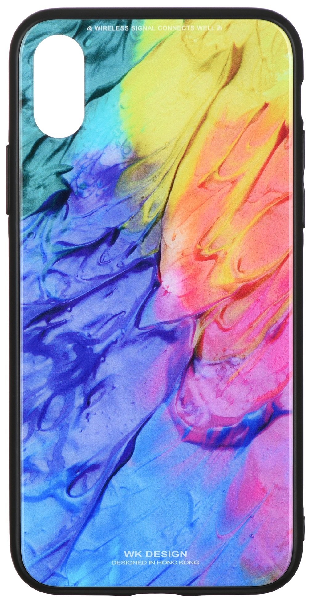 

WK для Apple iPhone XS Max WPC-061 Paint Splash (681920360339), Разноцветный