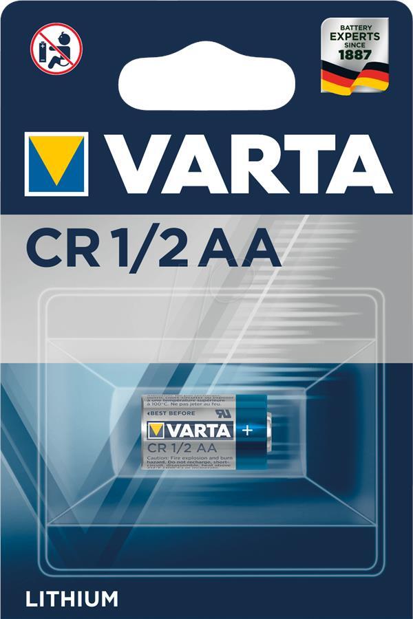 

VARTA CR 1/2AA BLI 1 LITHIUM (6127101401)