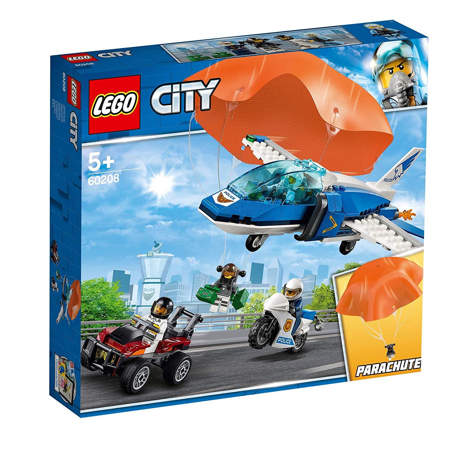 

LEGO City Воздушная полиция: арест с парашютом (60208)