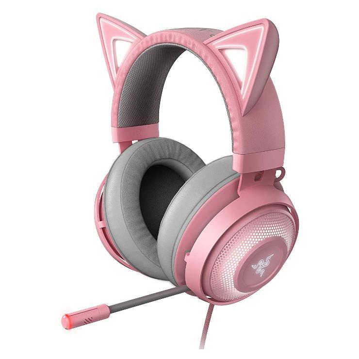 

RAZER Kraken Kitty Ed. - Quartz (RZ04-02980200-R3M1), Розовый