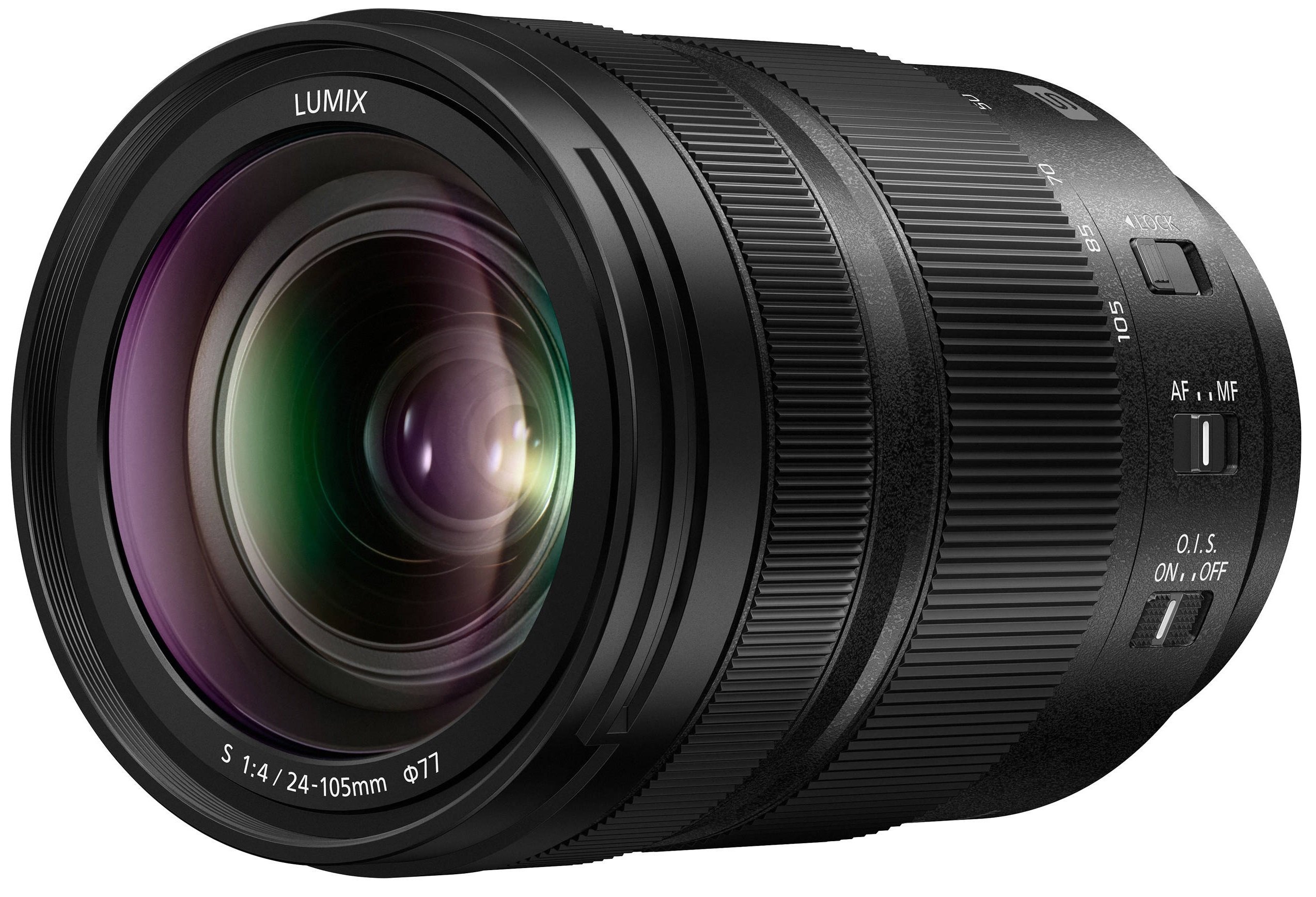 

PANASONIC Lumix S 24-105 mm f/4 Macro O.I.S. (S-R24105E)