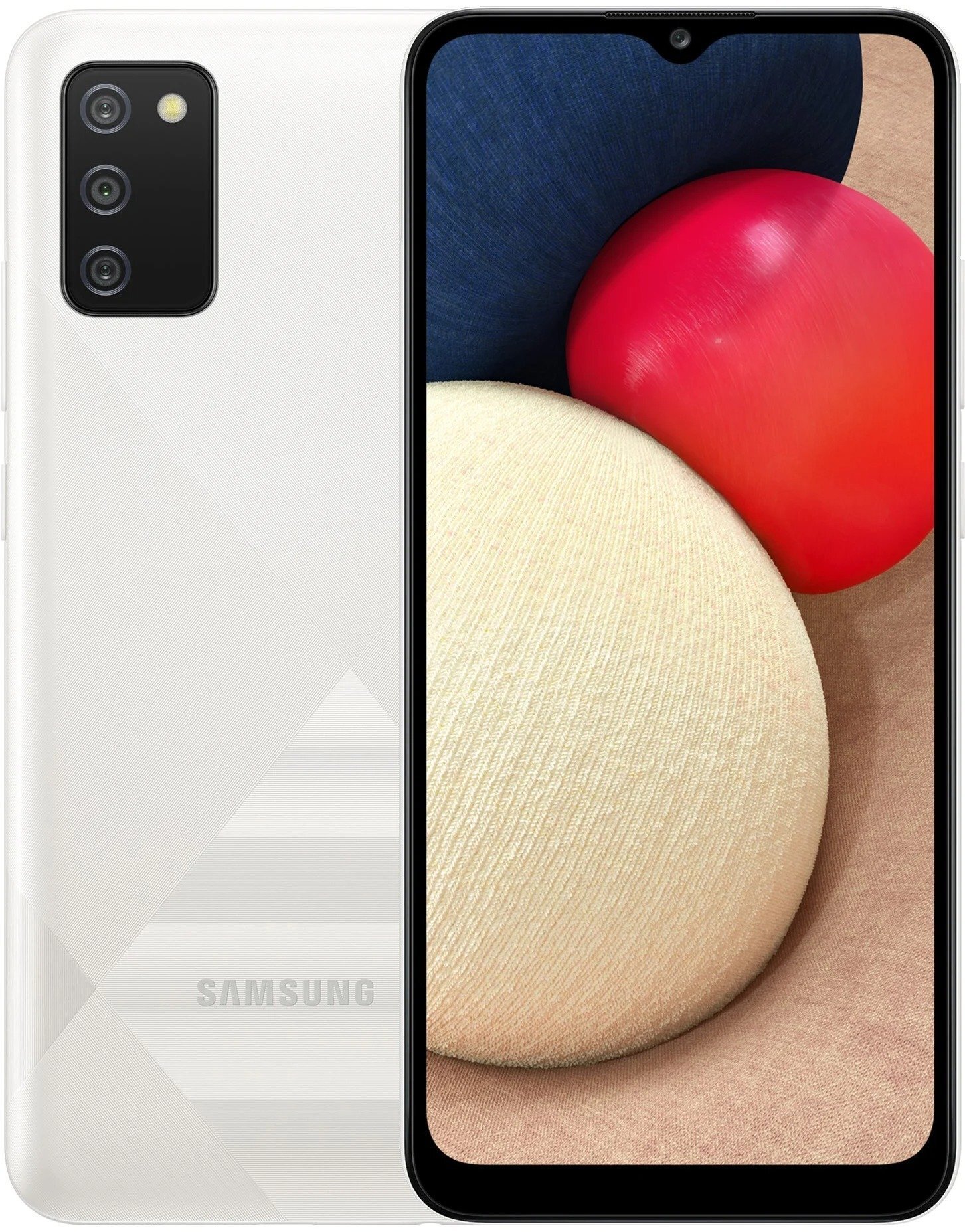 

SAMSUNG Galaxy A02s White, Белый