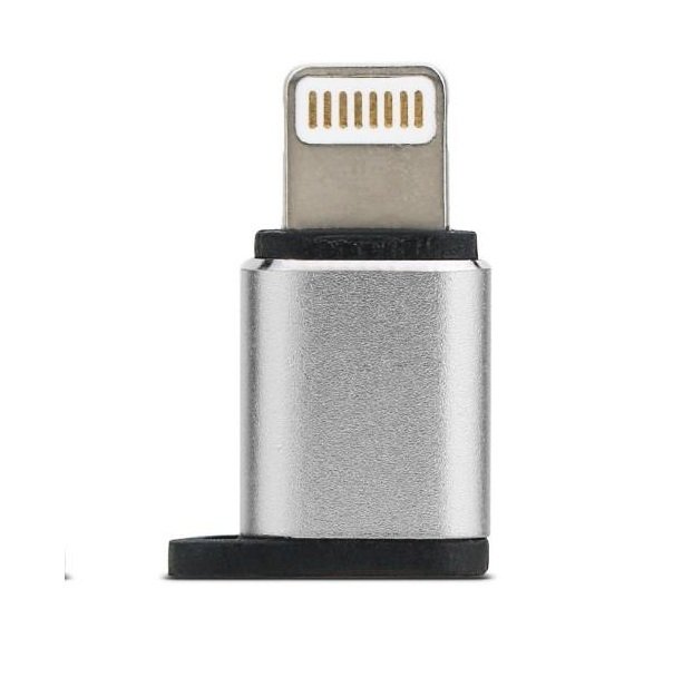 

REMAX Visual MicroUSB to Lightning silver