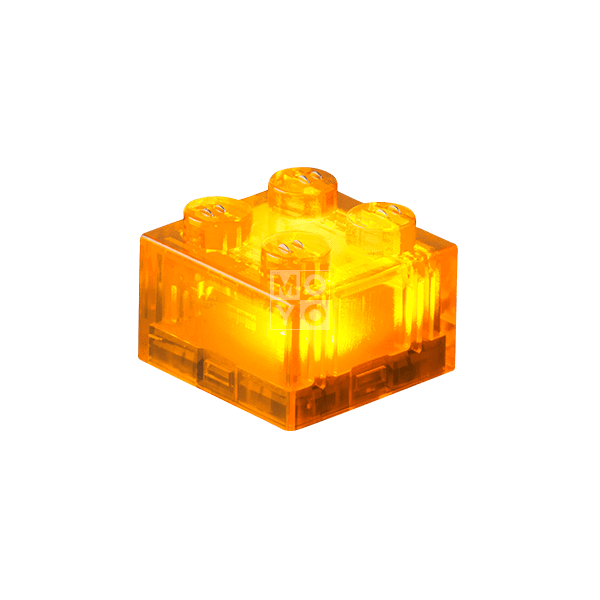 

LIGHT STAX с LED подсветкой Transparent оранжевый 1 эл. 2х2 (LS-S11904-05)