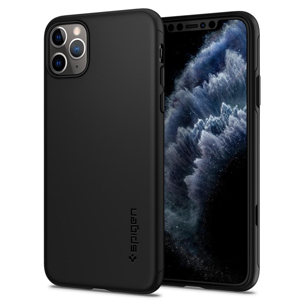 

Spigen для iPhone 11 Pro Thin Fit Classic Black (077CS27450), Чёрный