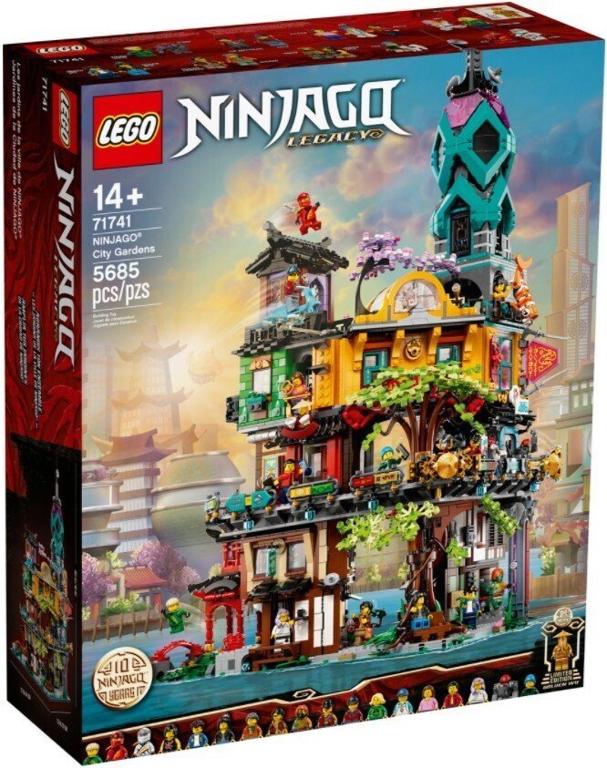 

LEGO Ninjago Сады Ниндзяго-Сити (71741)
