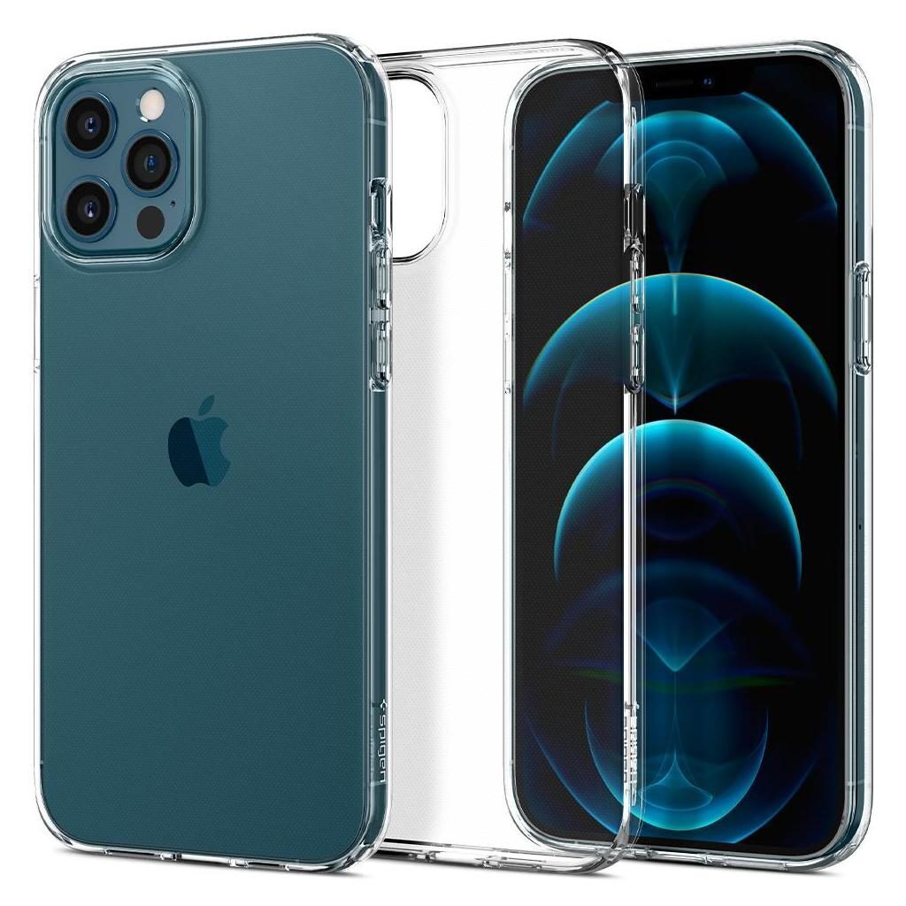 

Spigen для iPhone 12/12 Pro Liquid Crystal Crystal Clear (ACS01697), Прозрачный
