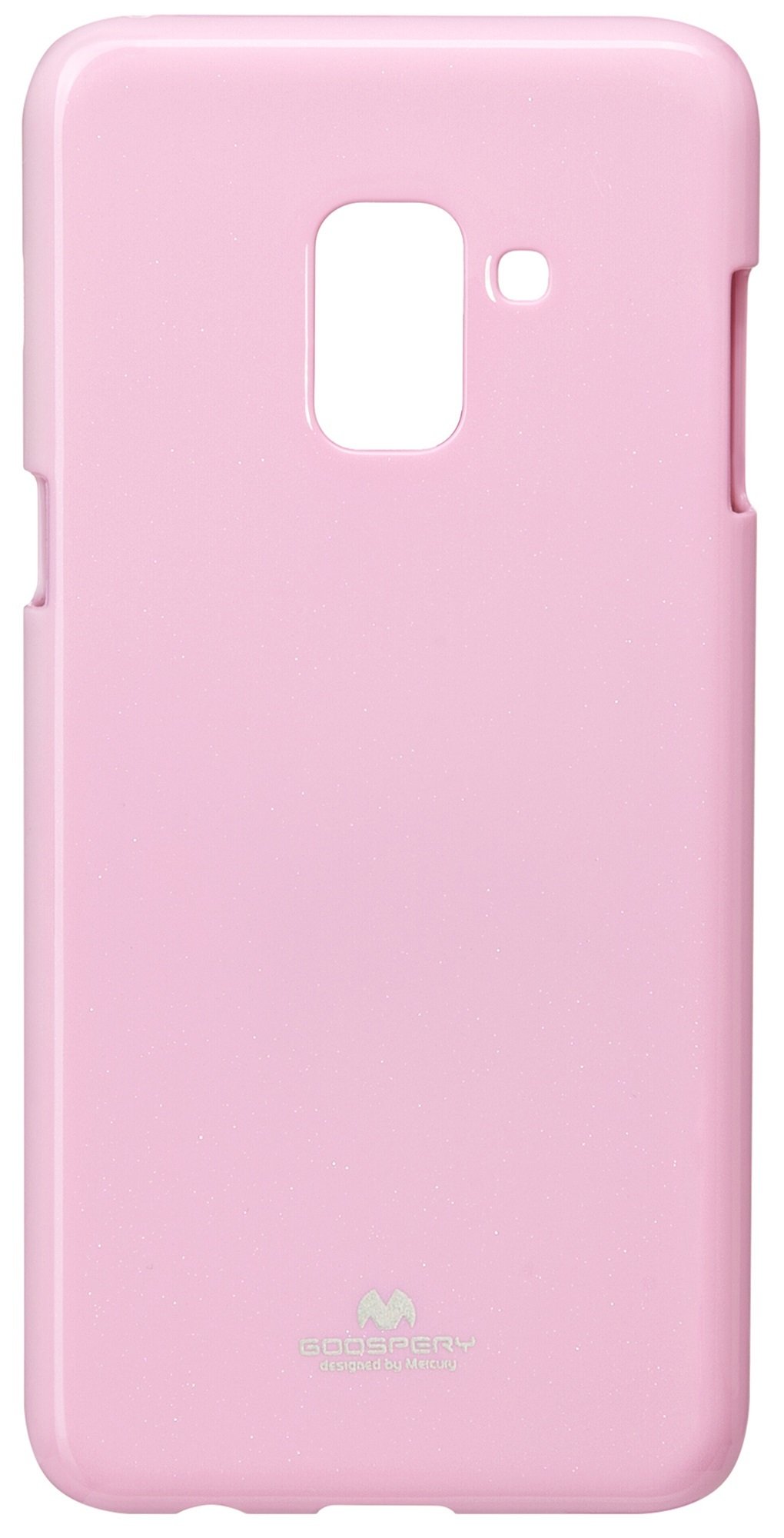 

Goospery для Galaxy A8 2018 (A530) Jelly Case Pink (8809550384125), Розовый