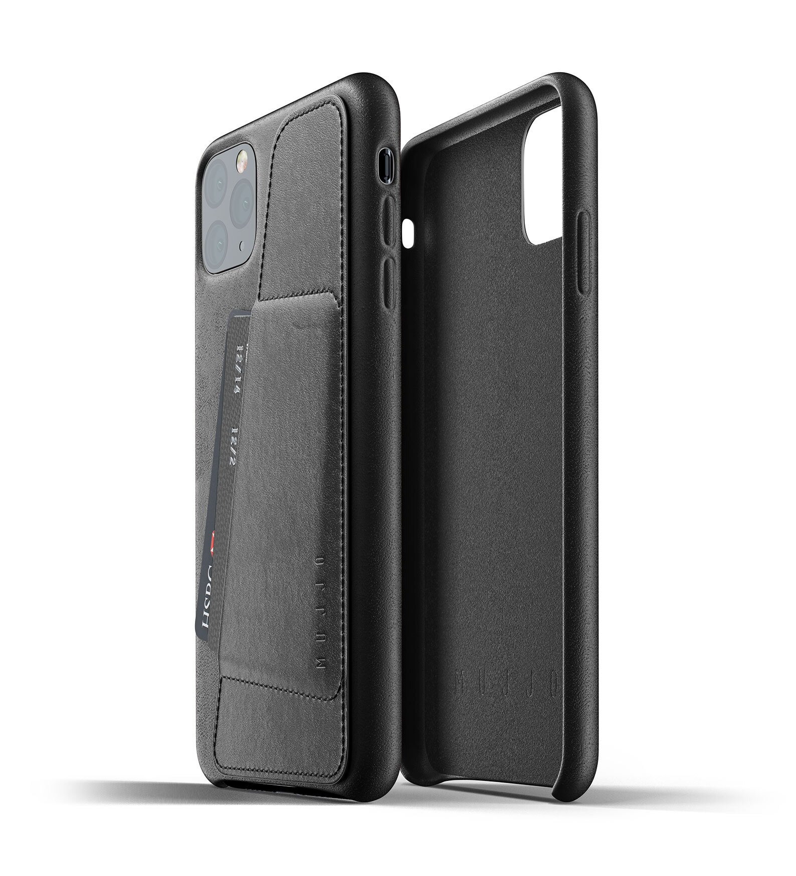

MUJJO для iPhone 11 Pro Max Full Leather Wallet Black (MUJJO-CL-004-BK)