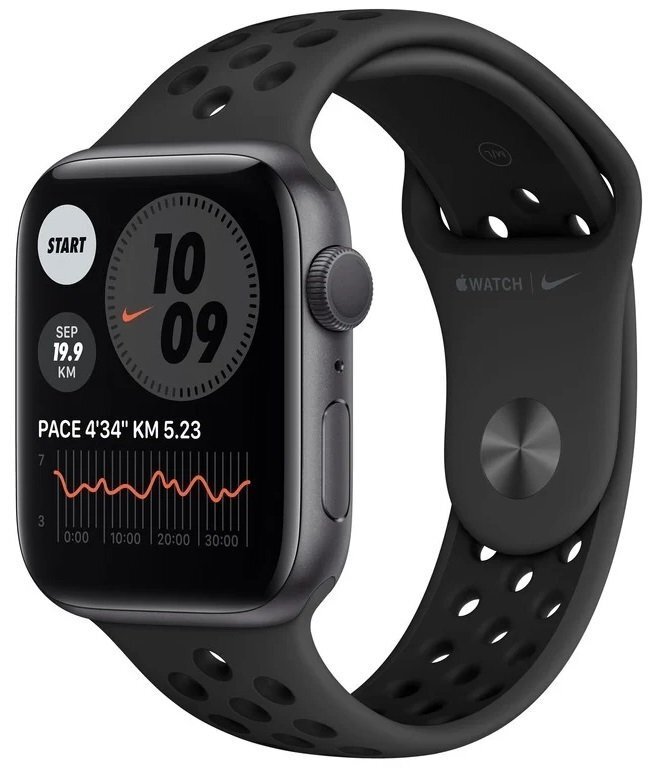 

APPLE Watch Nike SE Space Gray 44mm Anthracite/Black Nike Sport Band (MKQ83UL/A)