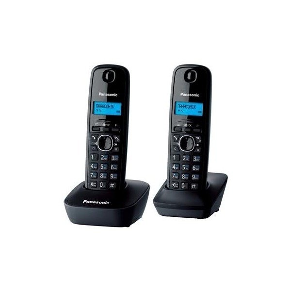 

DECT PANASONIC KX-TG1612UAH Black Grey