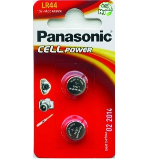 

PANASONIC LR44 BLI 2 (LR-44EL/2B)