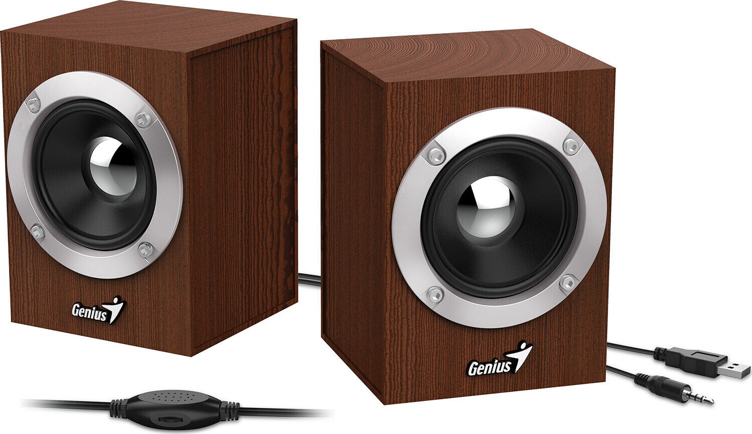 

GENIUS 2.0 SP-HF280 USB Wood (31730028400), Коричневый