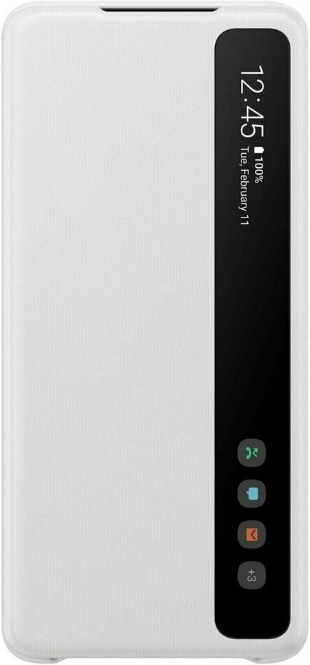 

SAMSUNG для Galaxy S20 FE Smart Clear View Cover White (EF-ZG780CWEGRU), Белый