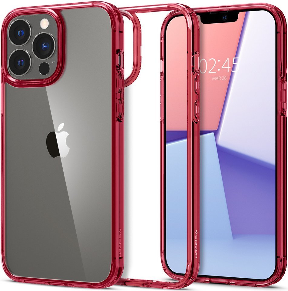 

Spigen для iPhone 13 Pro Ultra Hybrid Red Crystal (ACS03263), Красный