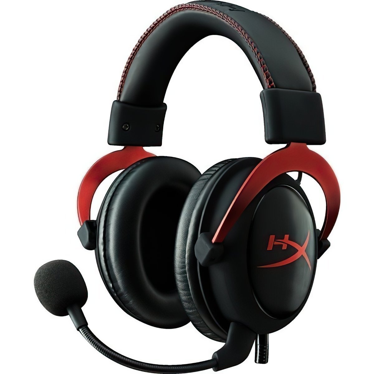 

HyperX Cloud II 3.5mm/USB, Red (4P5M0AA), Чёрный