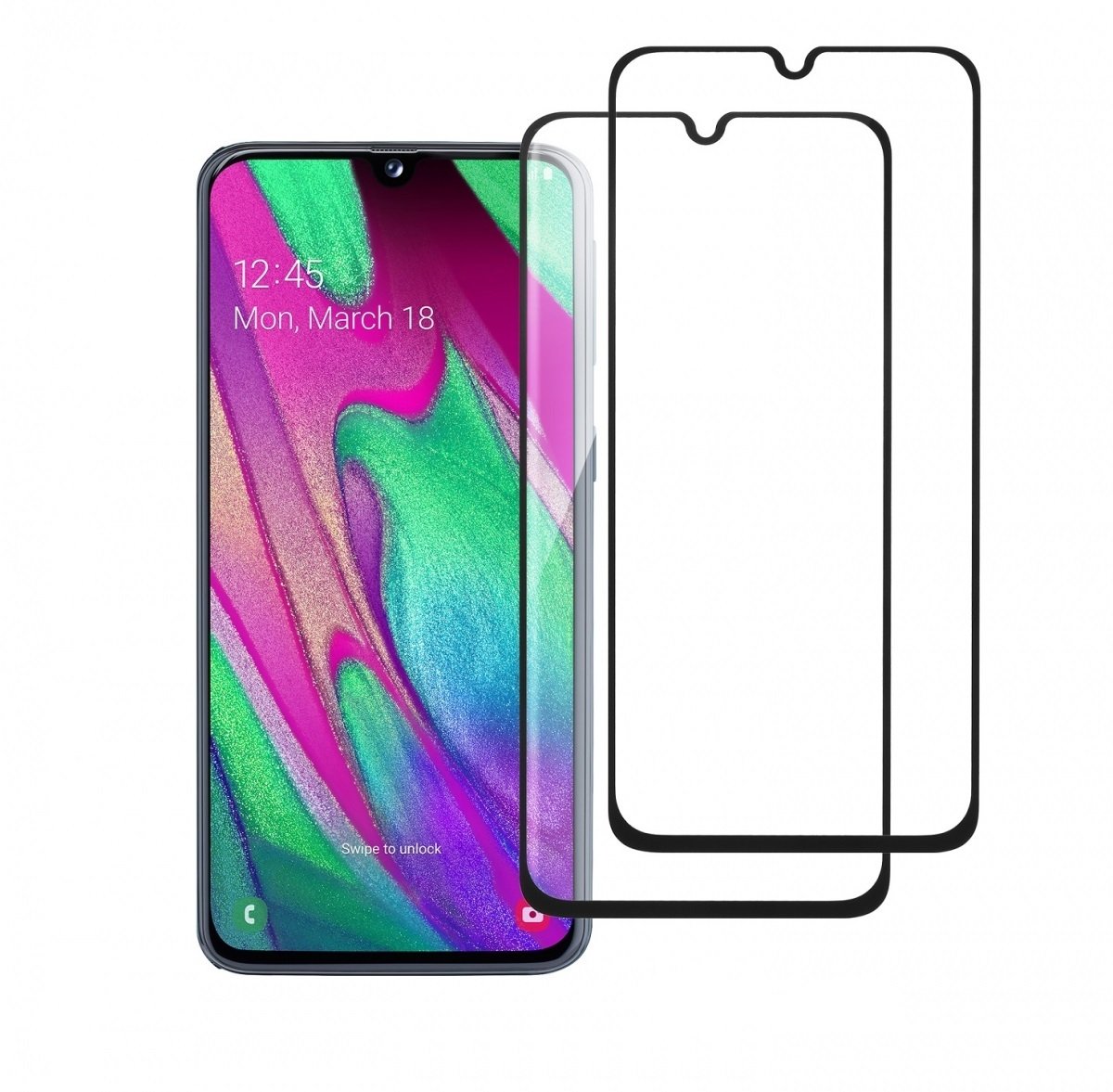 

2E для Galaxy A40 (A405) 2.5D Black Border (2E-G-A40-LTFCFG-BB-2IN1)