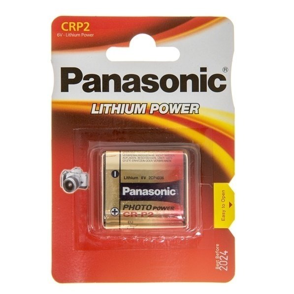 

PANASONIC CR-P2L BLI 1 LITHIUM (CR-P2L/1BP)