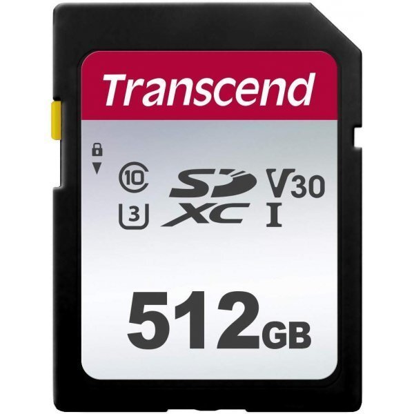 

Transcend SDXC 512GB Class 10 UHS-I (TS512GSDC300S)