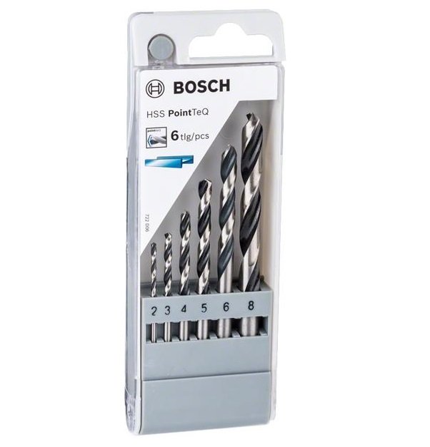 

BOSCH HSS PointTeQ 6 шт. (2608577346)