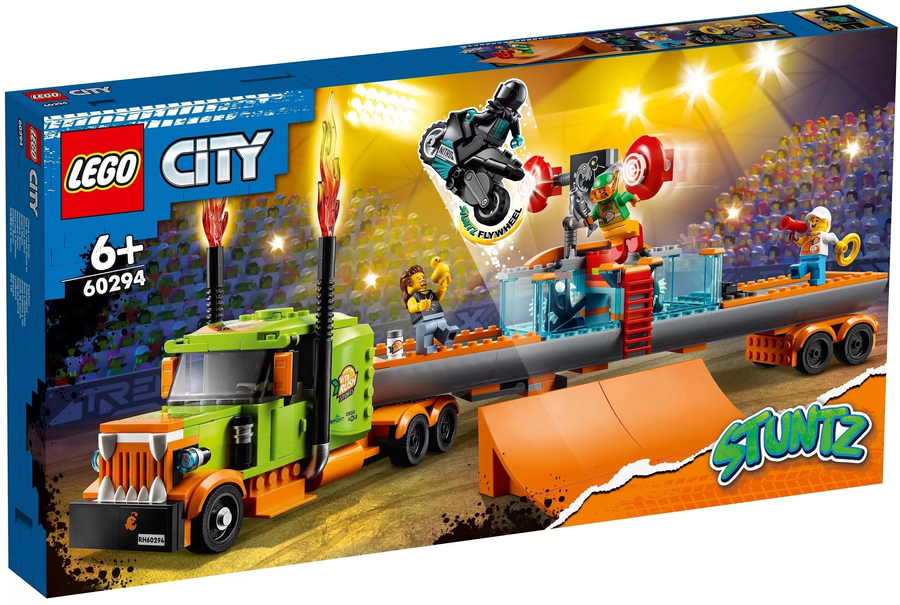 

LEGO City Грузовик для шоу каскадёров (60294)