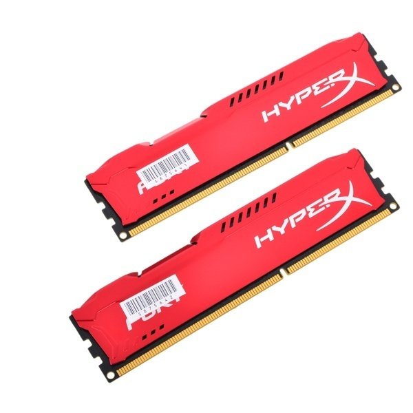 

HyperX DDR3-1600 2x4Gb Fury Red (HX316C10FRK2/8)