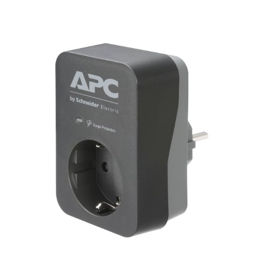 

APC Essential SurgeArrest 1 Outlet 230V, Black (PME1WB-RS), Чёрный