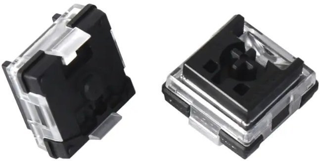 

KEYCHRON Low Profile Optical MX Switch Set 90Pcs/Set Black (Z24_KEYCHRON), Чёрный