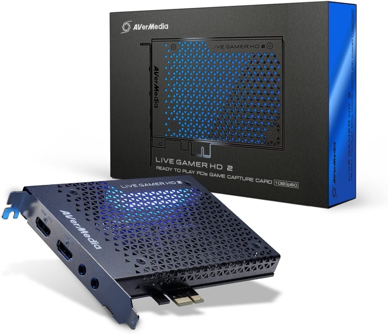 

AVerMedia Карта захвата видео Live Gamer HD 2 GC570 Black (61GC5700A0AB), Чёрный